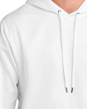 Closeup of a F244 Sport-Tek Sport-Wick Fleeced Hooded Pullover